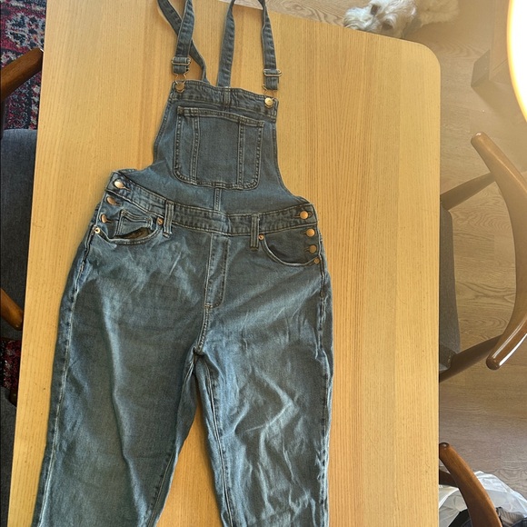 Universal Thread Blue Denim Overalls - Picture 1 of 4